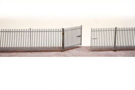 LX017-50 Laser Cut 2m Palisade Security Fencing & Gates 1:50
