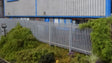 LX017-OO Laser Cut 2m Palisade Security Fencing & Gates OO/4mm/1:76