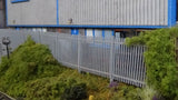 LX017-OO Laser Cut 2m Palisade Security Fencing & Gates OO/4mm/1:76