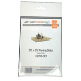 LX018-OO Laser Cut Paving Slabs (2ft x 2ft) OO/4mm/1:76