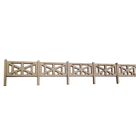LX019-OO Laser Cut Concrete Tramline Fencing (Blackpool) OO/4mm/1:76