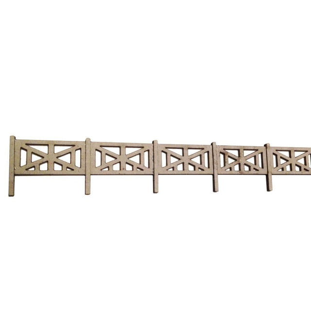 LX019-OO Laser Cut Concrete Tramline Fencing (Blackpool) OO/4mm/1:76