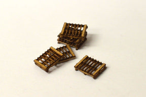 LX022-N Laser Cut 4ft Pallets (Pack of 12) N/2mm/1:148