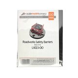 LX023-OO Laser Cut Roadworks Safety Barriers (Pack of 16) OO/4mm/1:76