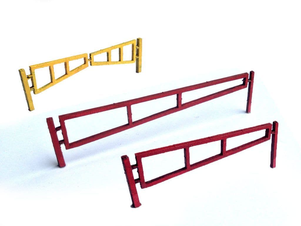 LX025-HO Laser Cut Swing Arm Security Gates-HO/1:87
