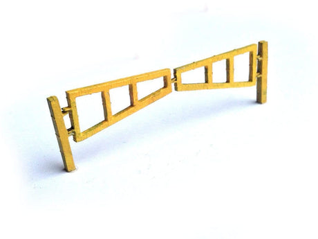LX025-HO Laser Cut Swing Arm Security Gates-HO/1:87
