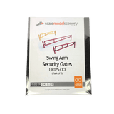 LX025-OO Laser Cut Swing Arm Security Gates - OO/4mm/1:76