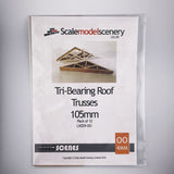 LX029-OO Tri-Bearing Roof Truss (105mm pack of 12) OO/4mm/1:76
