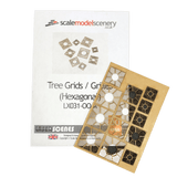 LX031-OO Laser Cut Decorative Tree Grids/Grilles OO/N/O