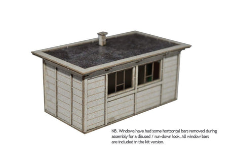 LX032-OO Laser Cut LNER Sectional Concrete Hut (Pack of 2) OO/4mm/1:76