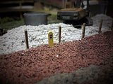 LX033-OO Mileposts, Gradient & Catch Points Signs (Pack of 29) - OO/4mm/1:76