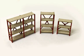 LX034-O Laser Cut Workshop Shelving O/7mm/1:43