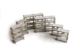 LX034-OO Laser Cut Workshop Shelving OO/4mm/1:76