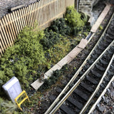 LX035-OO Laser Cut Concrete Lineside Trunking OO/4mm/1:76