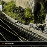 LX035-OO Laser Cut Concrete Lineside Trunking OO/4mm/1:76