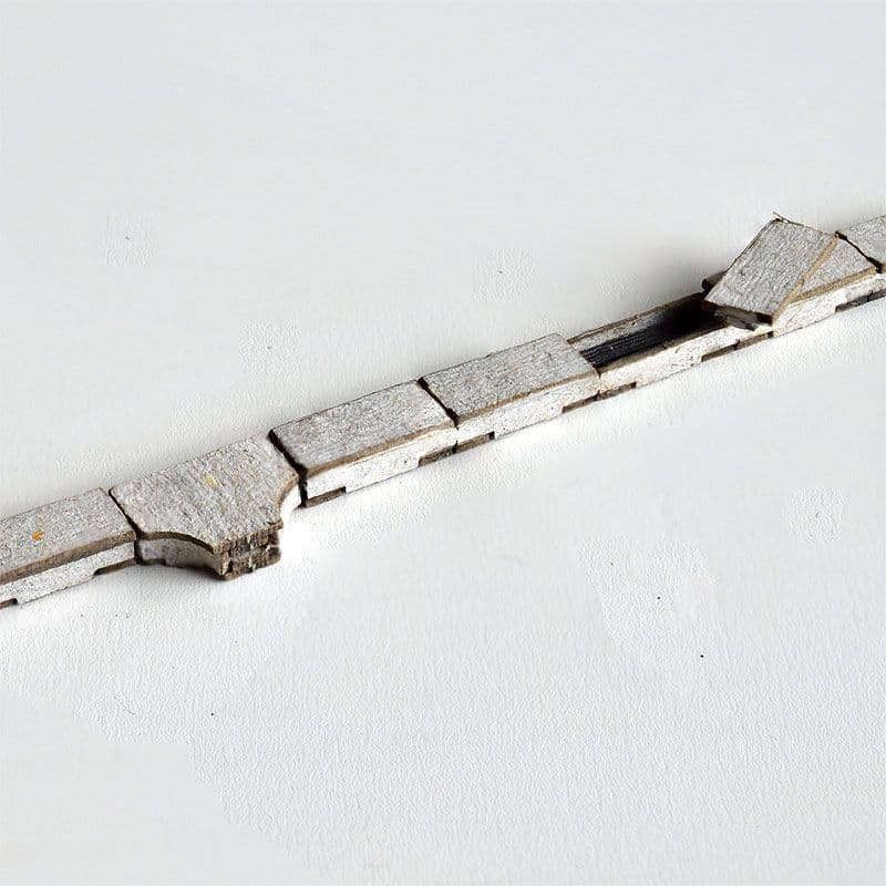 LX035-OO Laser Cut Concrete Lineside Trunking OO/4mm/1:76