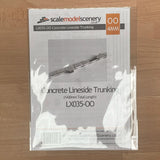 LX035-OO Laser Cut Concrete Lineside Trunking OO/4mm/1:76