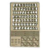 LX037-6mm Laser Cut Lettering 6mm