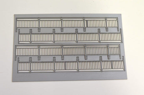 LX043-OO Laser Cut Pedestrian Railings With Sight Gap OO/4mm/1:76