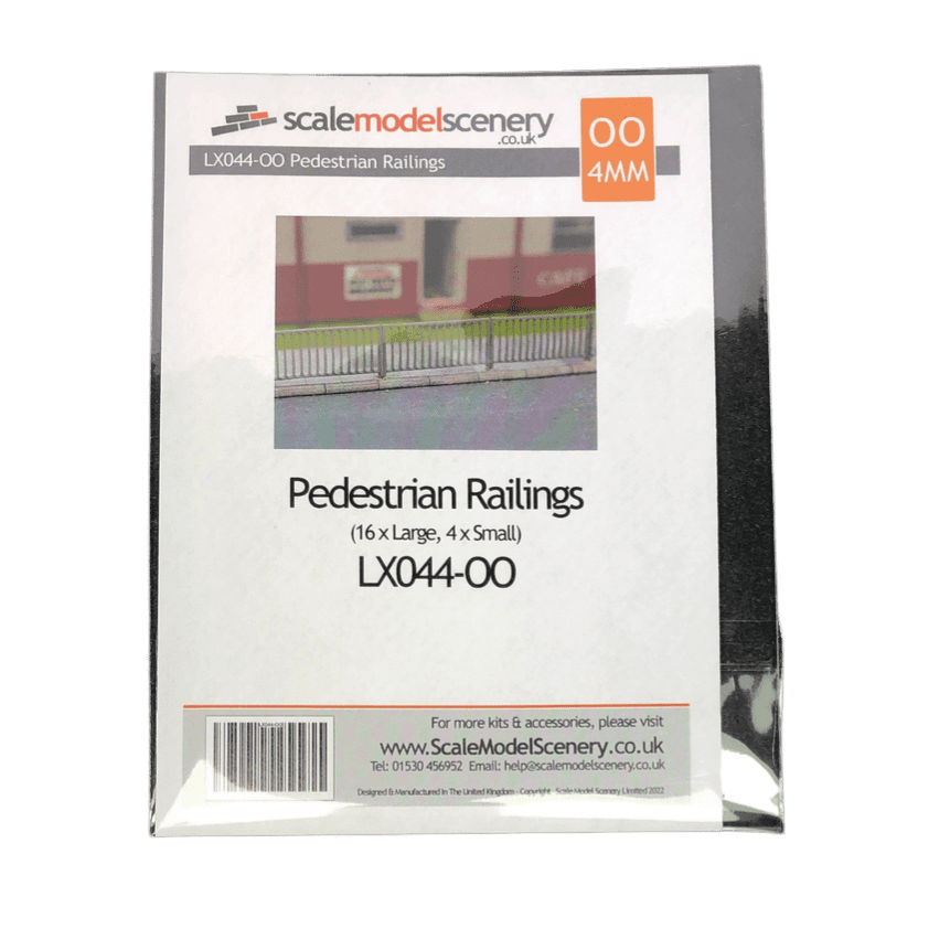 LX044-OO Laser Cut Pedestrian Railings OO/4mm/1:76