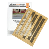 LX044-OO Laser Cut Pedestrian Railings OO/4mm/1:76