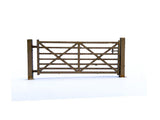 LX046-OO Laser Cut Vintage Metal Field Gates (Pack of 8) OO/4mm/1:76