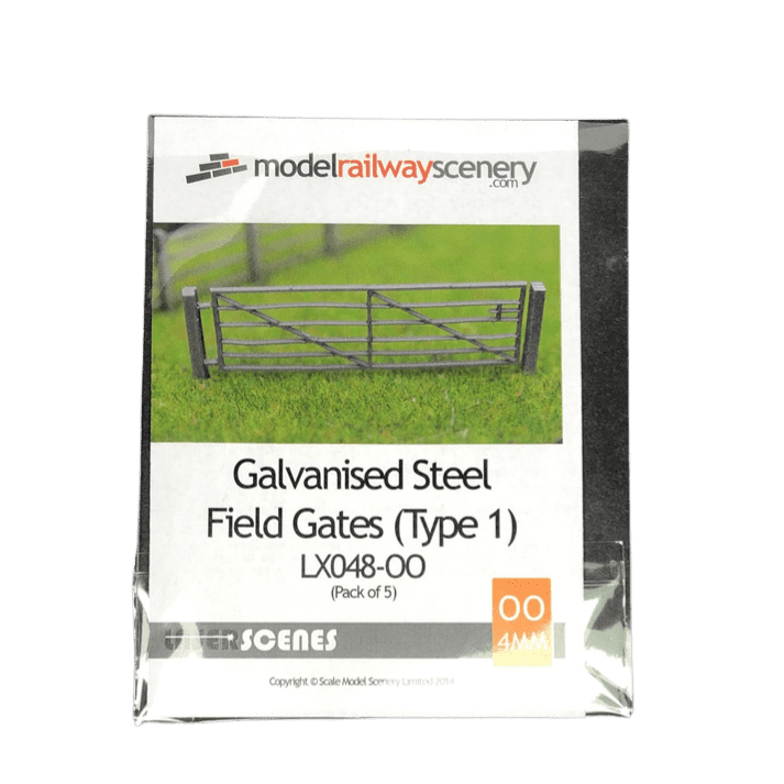 LX048-OO Laser Cut Galvanised Steel Field Gates (Type 1) OO/4mm/1:76