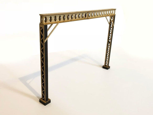 LX050-OO Laser Cut Castellated Beam OHLE Catenary Headspan (Pack D) OO/4mm/1:76