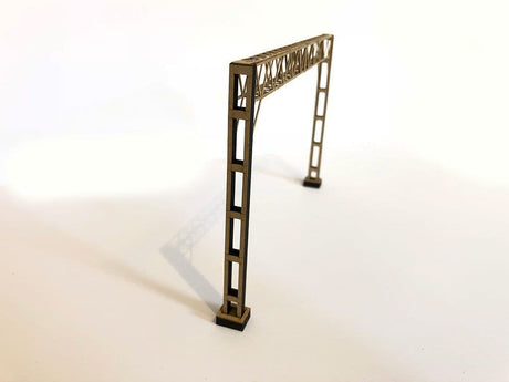 LX050-OO Laser Cut Lattice Girder OHLE Catenary Headspan (Pack C) OO/4mm/1:76