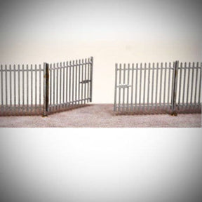 LX055-50 Laser Cut 2m Palisade Security Fencing & Gates 1:50