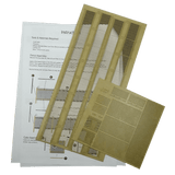 LX055-OO Laser Cut 2m Palisade Security Fencing & Gates OO/4mm/1:76