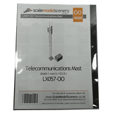 LX057-OO Laser Cut Telecommunications Mast & REB OO/4mm/1:76