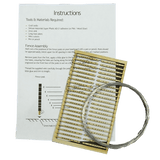LX061-OO Laser Cut 5ft GWR Post & Wire Fencing OO/4mm/1:76