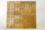 LX063-O Laser Cut Small Slatted Wooden Shipping Crates O/7mm/1:43