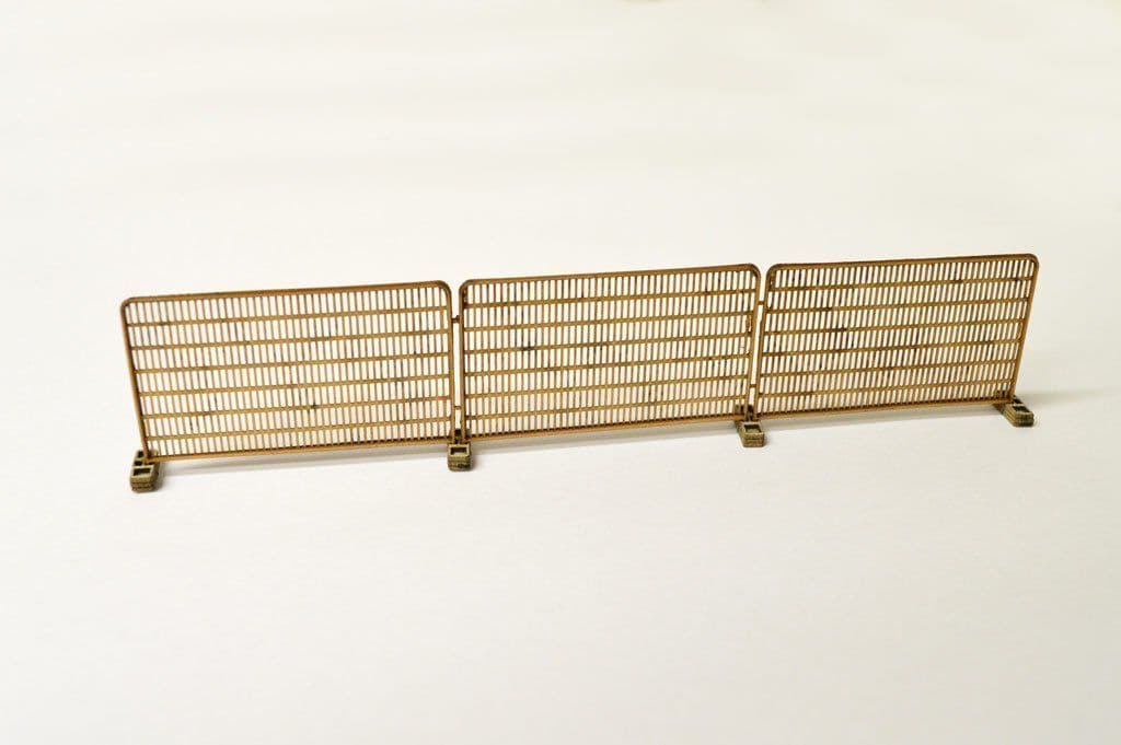 LX066-OO Laser Cut Temporary Fencing OO/4mm/1:76