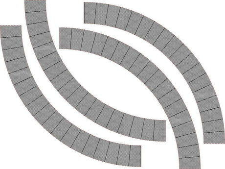 LX069-OO Diamond Plate Turntable Surround OO/4mm/1:76