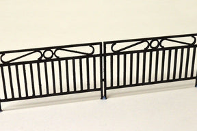 LX075-OO Laser Cut Decorative Wrought Iron Railings OO/4mm/1:76