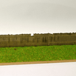 LX077-120 Laser Cut Old Wooden Fencing For TT:120