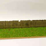 LX077-120 Laser Cut Old Wooden Fencing For TT:120