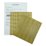 LX077-OO Laser Cut Old Wooden Fencing OO/4mm/1:76