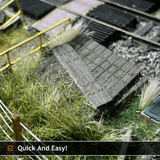 LX080-OO Railway Sleepers OO/4mm/1:76