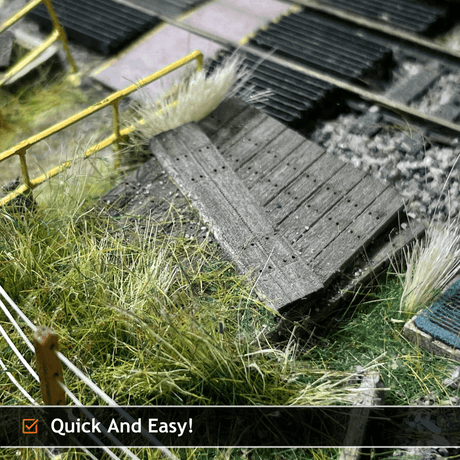 LX080-OO Railway Sleepers OO/4mm/1:76