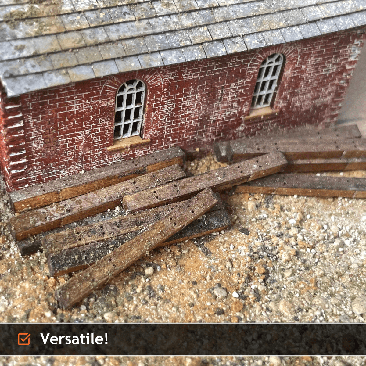 LX080-OO Railway Sleepers OO/4mm/1:76
