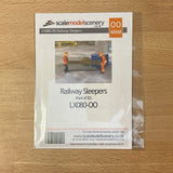 LX080-OO Railway Sleepers OO/4mm/1:76