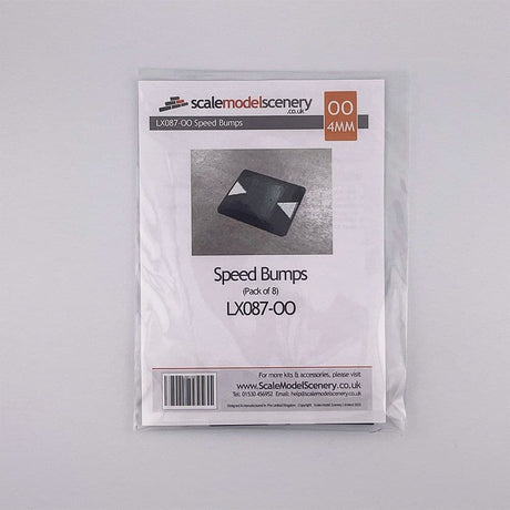 LX087-OO Speed Bumps (Pack of 8) OO/4mm/1:76