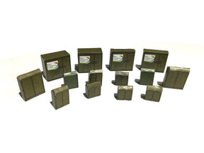 LX088-OO Roadside Equipment Cabinets (Pack of 14) OO/4mm/1:76