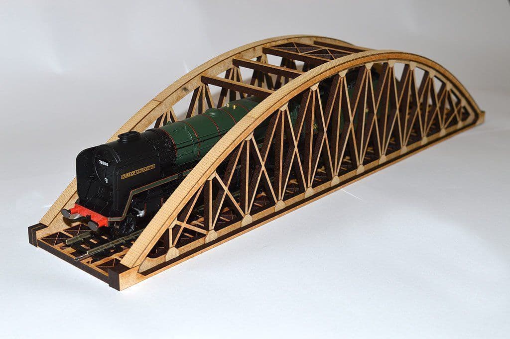 LX095-OO Single Track Bowstring Bridge OO/4mm/1:76