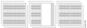 LX101-OO Laser Cut Sliding Security Grilles OO/4mm/1:76