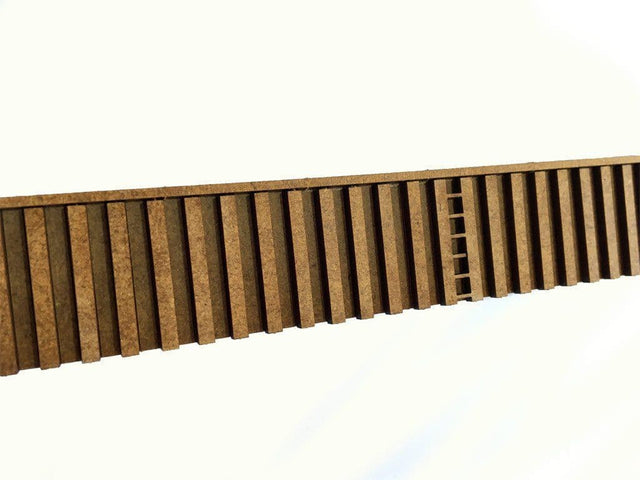 LX107-OO Canal Piling (600mm) OO/4mm/1:76