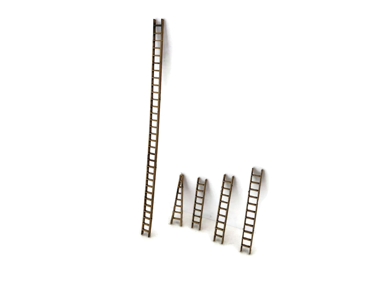 LX108-N Wooden Ladders (Pack of 27) N/2mm/1:148